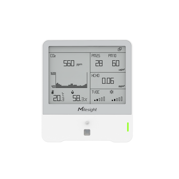 IOT, TEMP HUMIDITY LIGHT PM O3 WITH DISPLAY